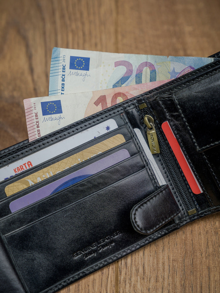 Vyriška odinė piniginė Rovicky RV96 S205