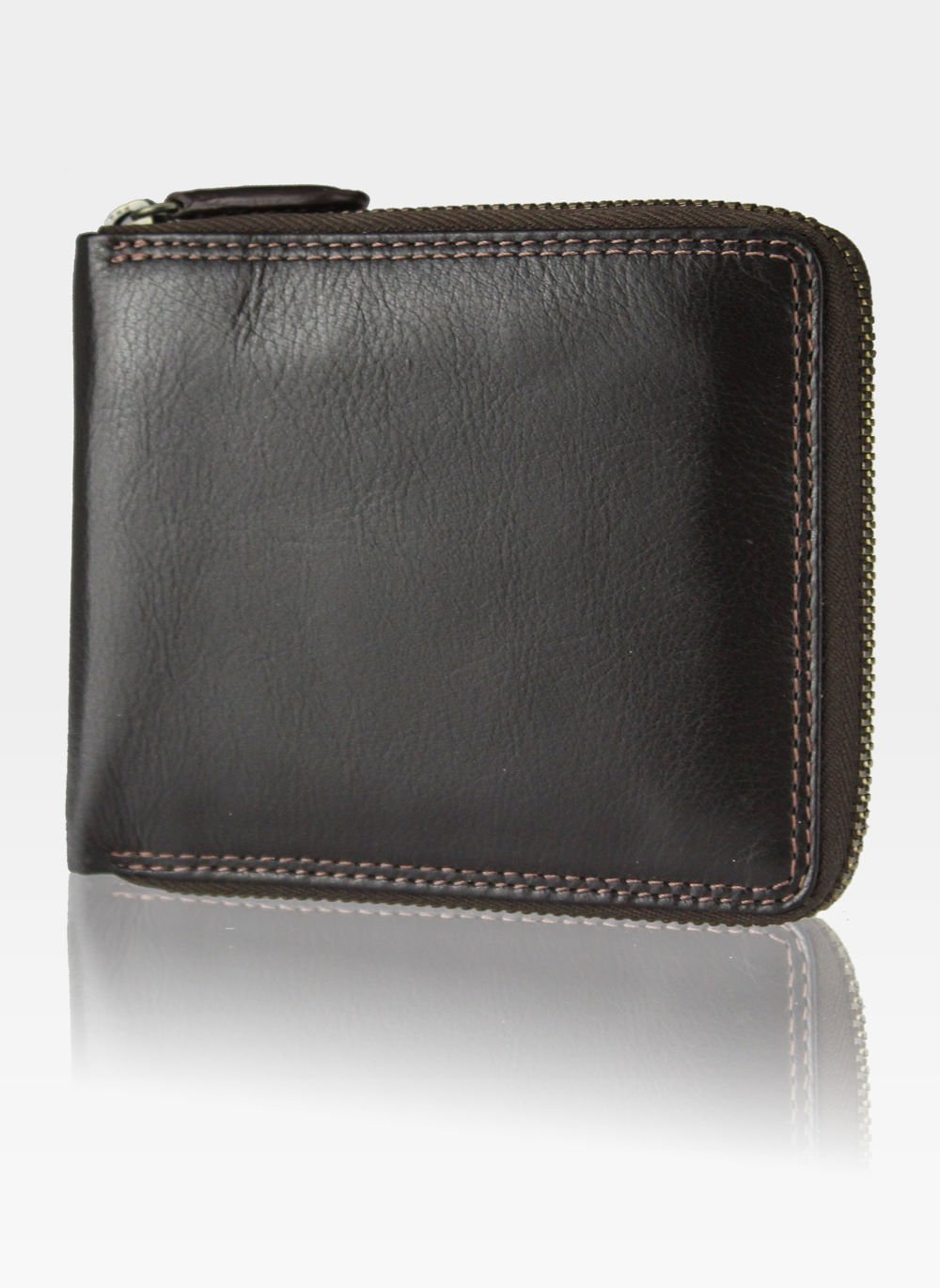 Vyriška odinė piniginė VISCONTI HT-14 ruda S178