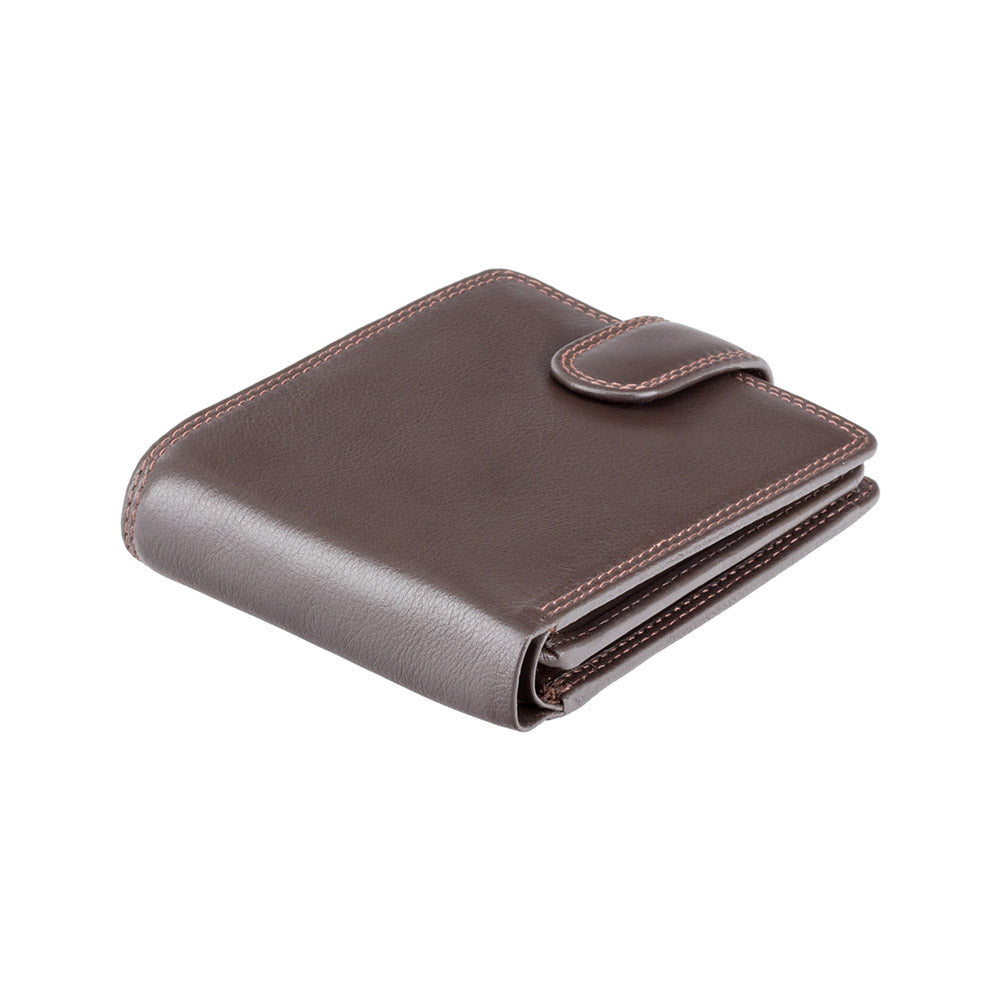 Vyriška odinė piniginė Visconti HT10, ruda S168