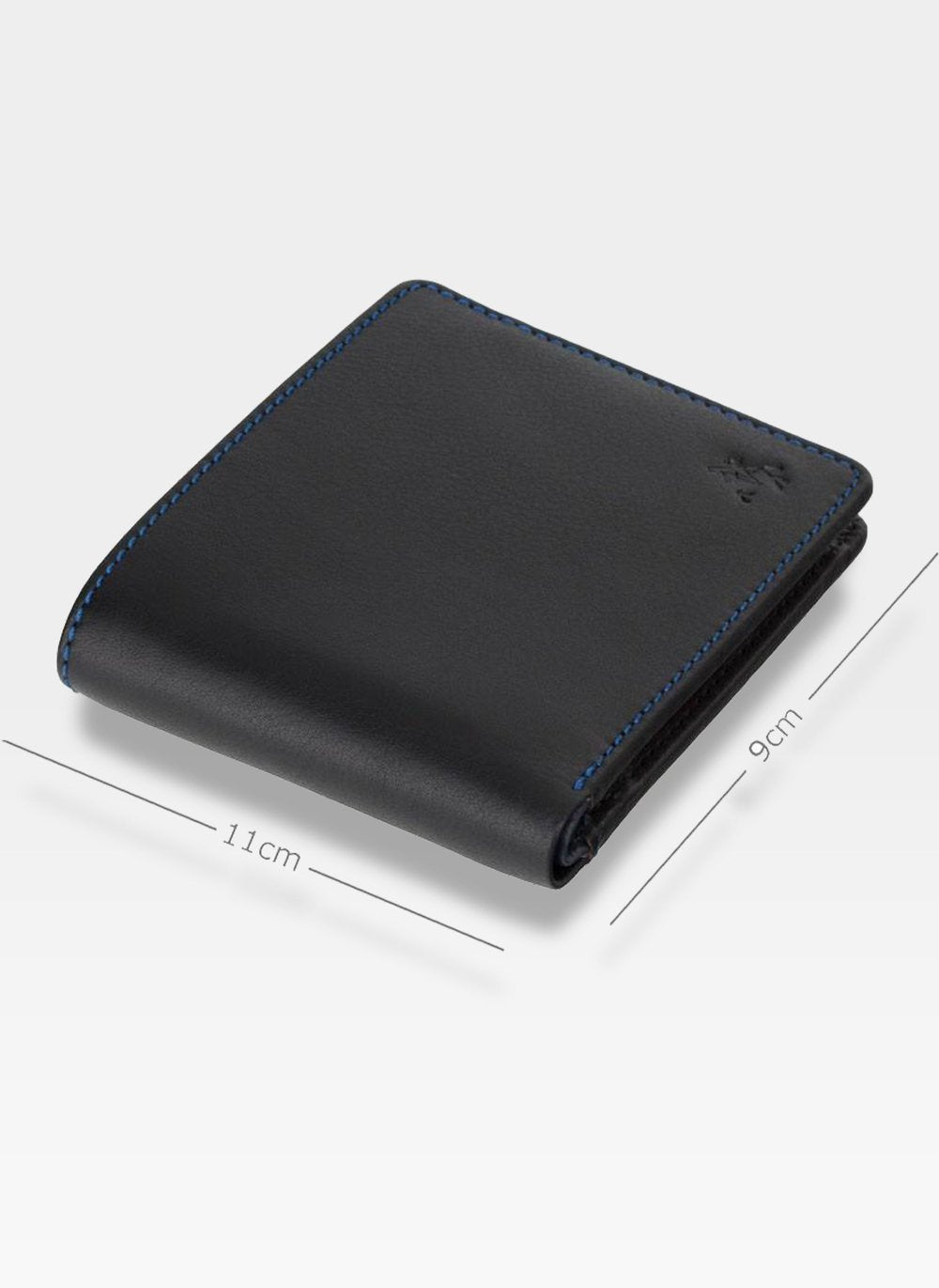 Vyriška odinė piniginė VISCONTI SP61 juoda + daugiaspalvė su RFID apsauga S177