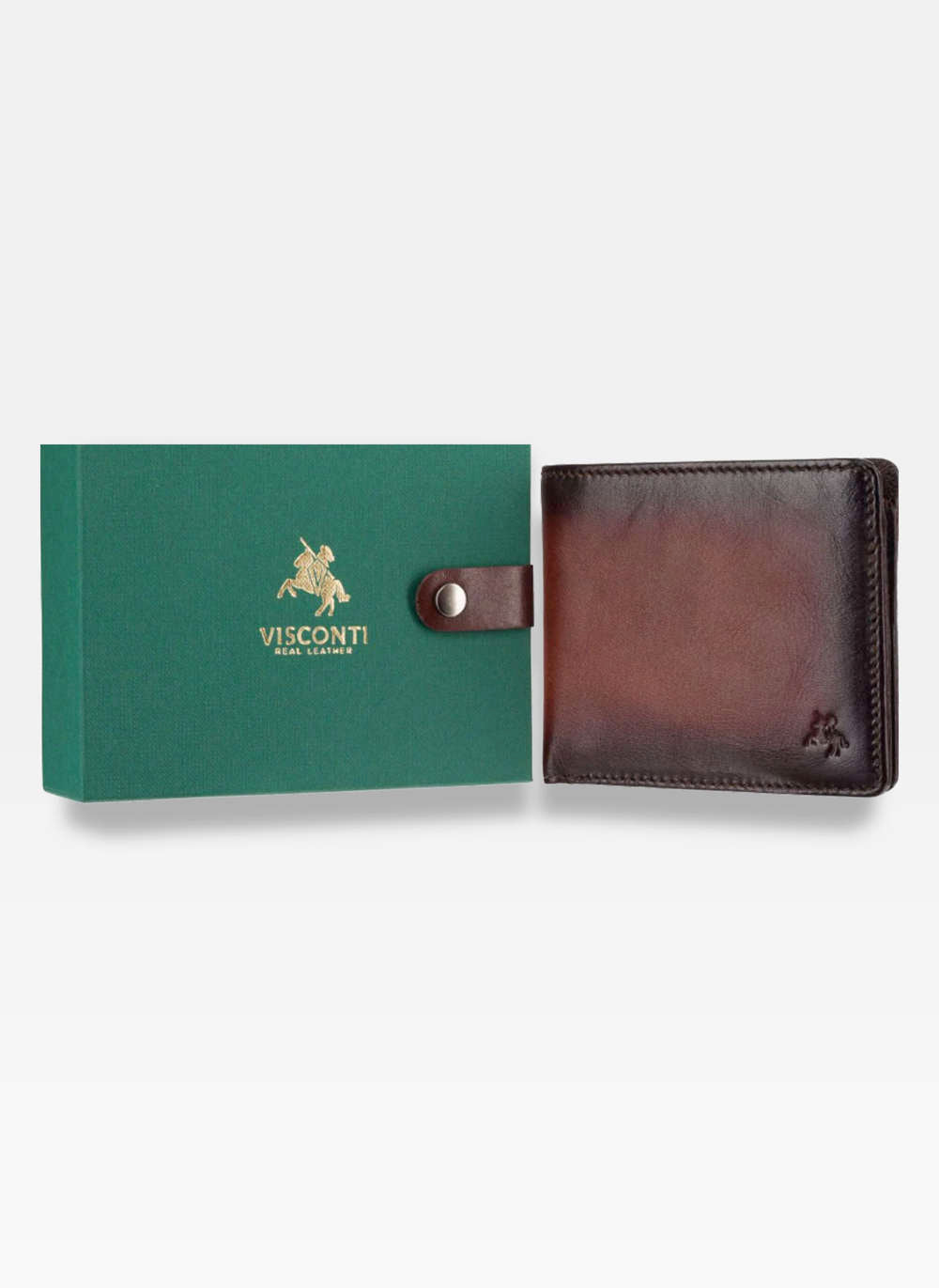 Vyriška piniginė N4, ruda S124