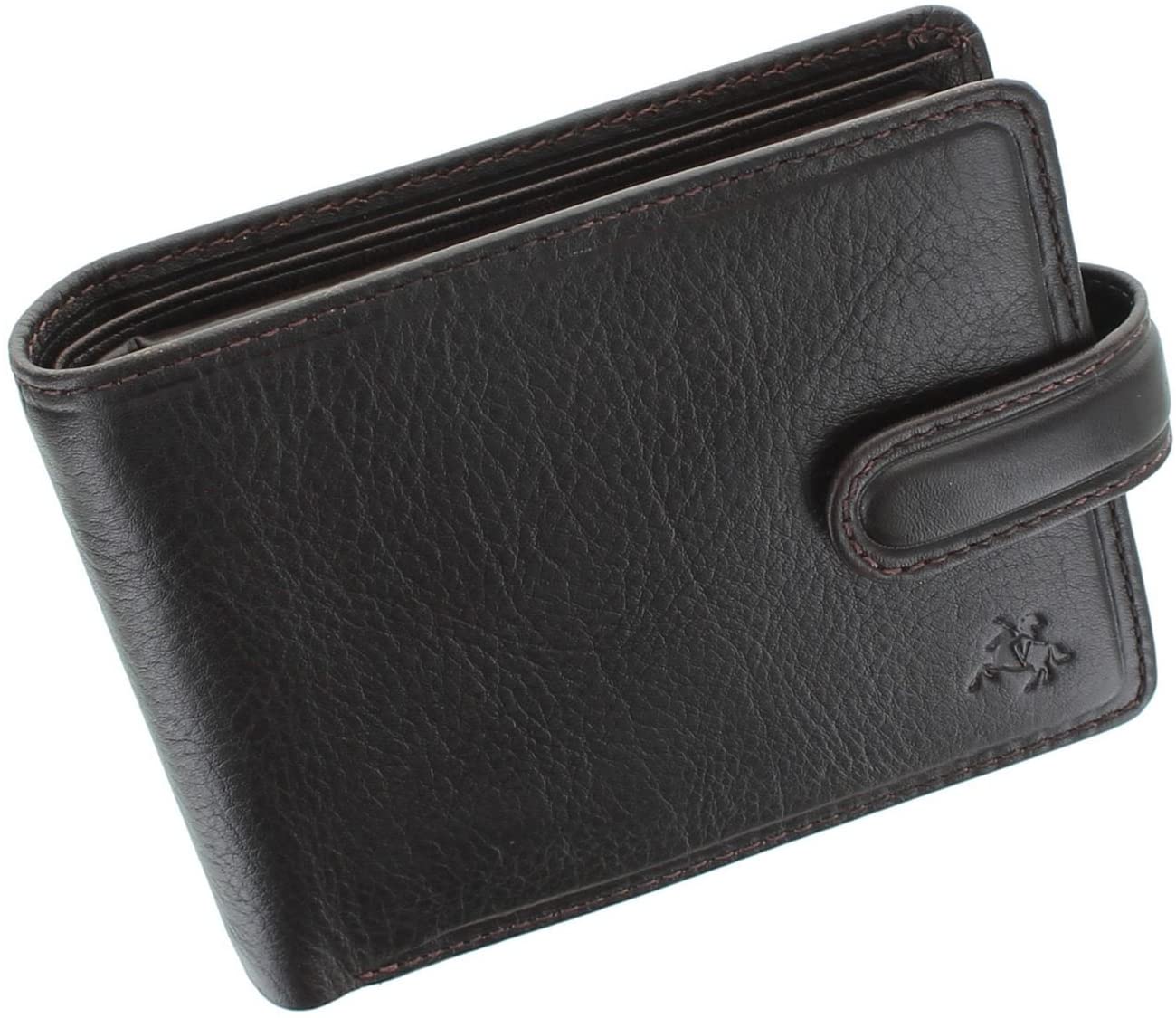 Vyriška piniginė Visconti TSC48, ruda S30