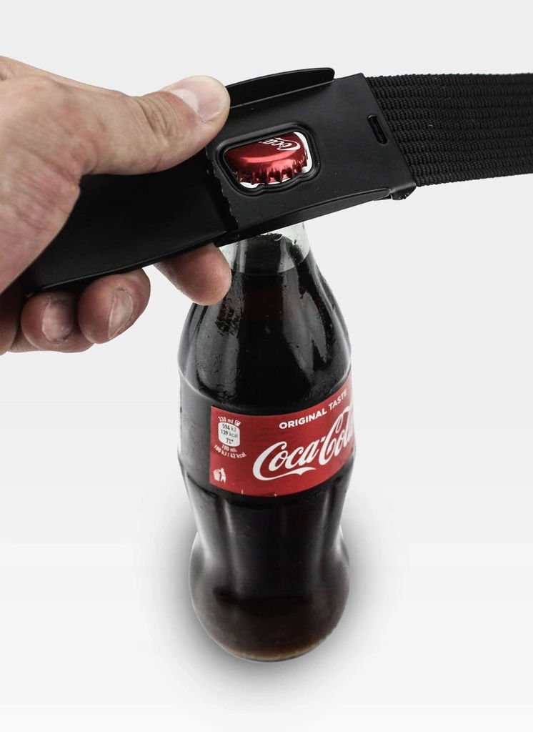 Vyriškas diržas STEVENS juodos, pilkos spalvos 135XL dydžio, universalus D102