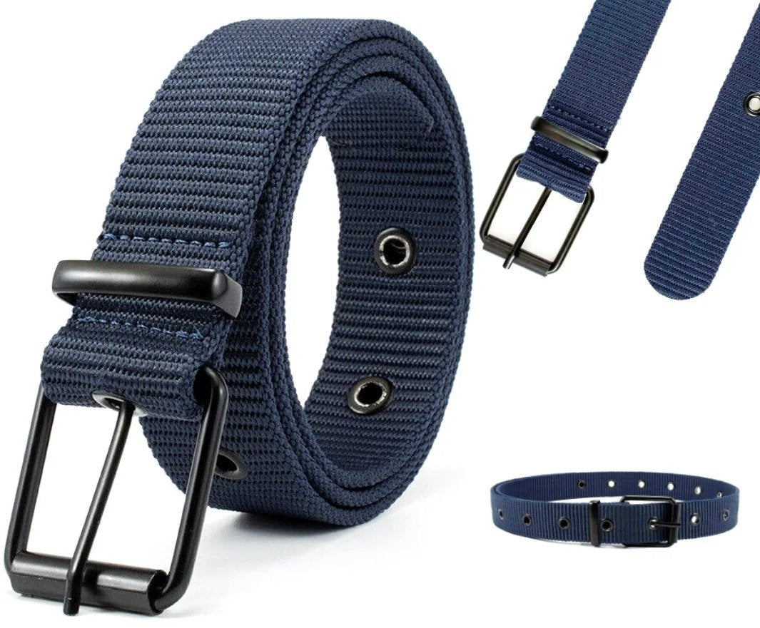 Vyriškas karinis taktinis diržas S51 mėlynas D72