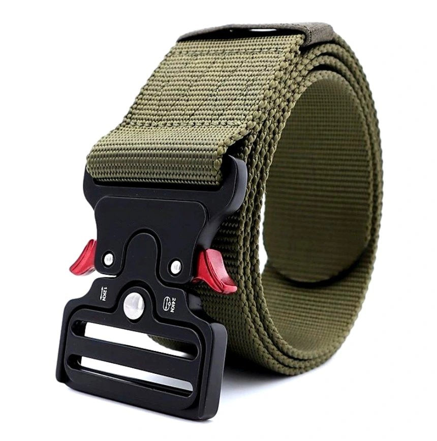 Vyriškas karinis taktinis diržas S86 žalias D67