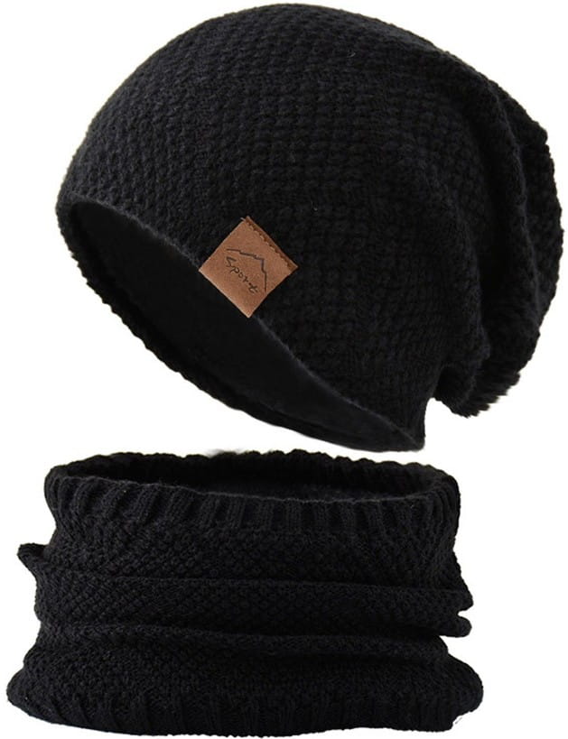 VYRIŠKAS KEPURĖS IR KAKLO MOVOS RINKINYS KR86