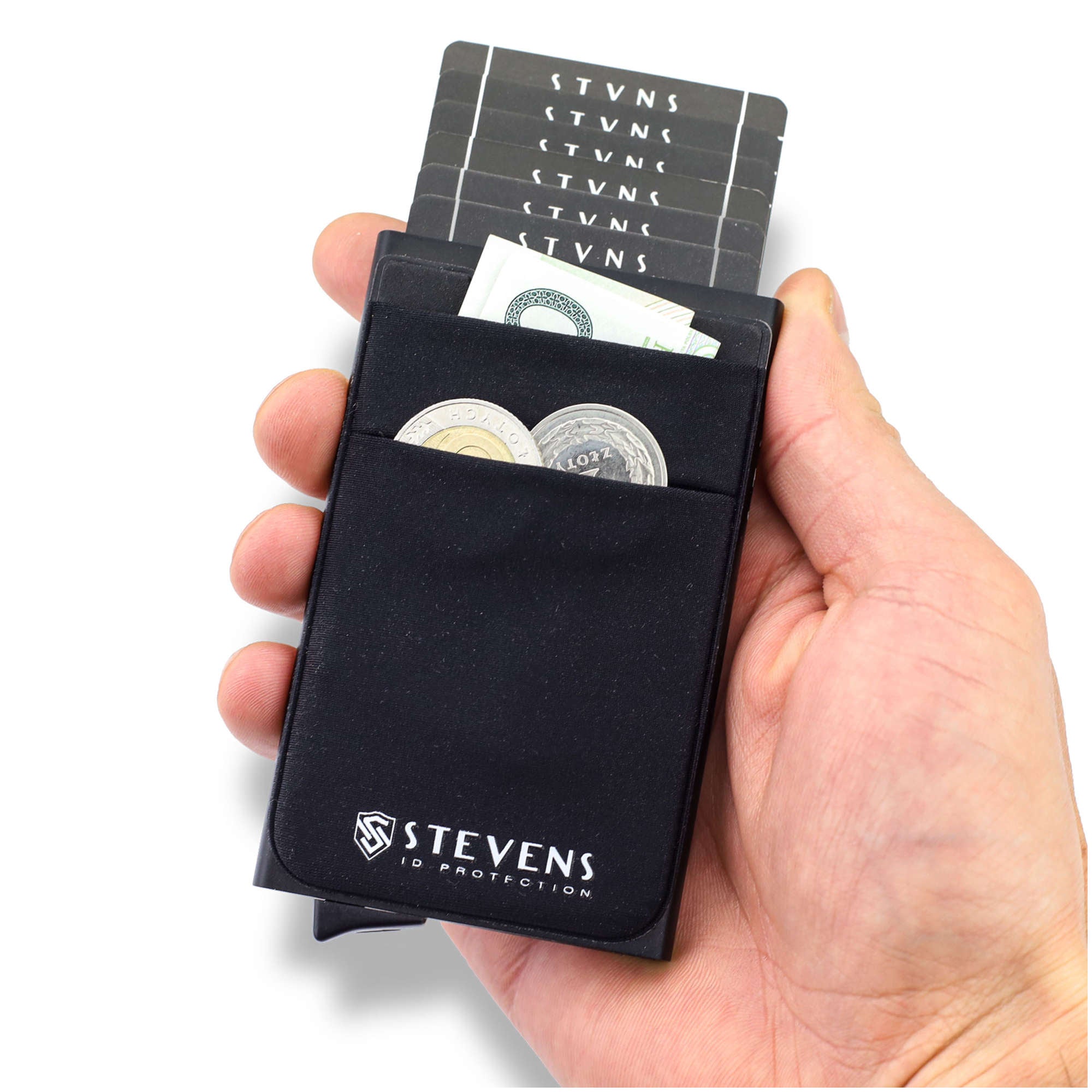Vyriškas kortelių dėklas Stevens FN6 S10