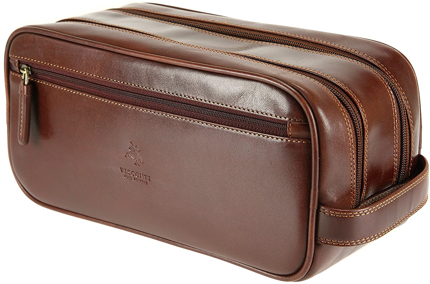 Vyriškas kosmetikos krepšys Visconti MZ100, ruda R4