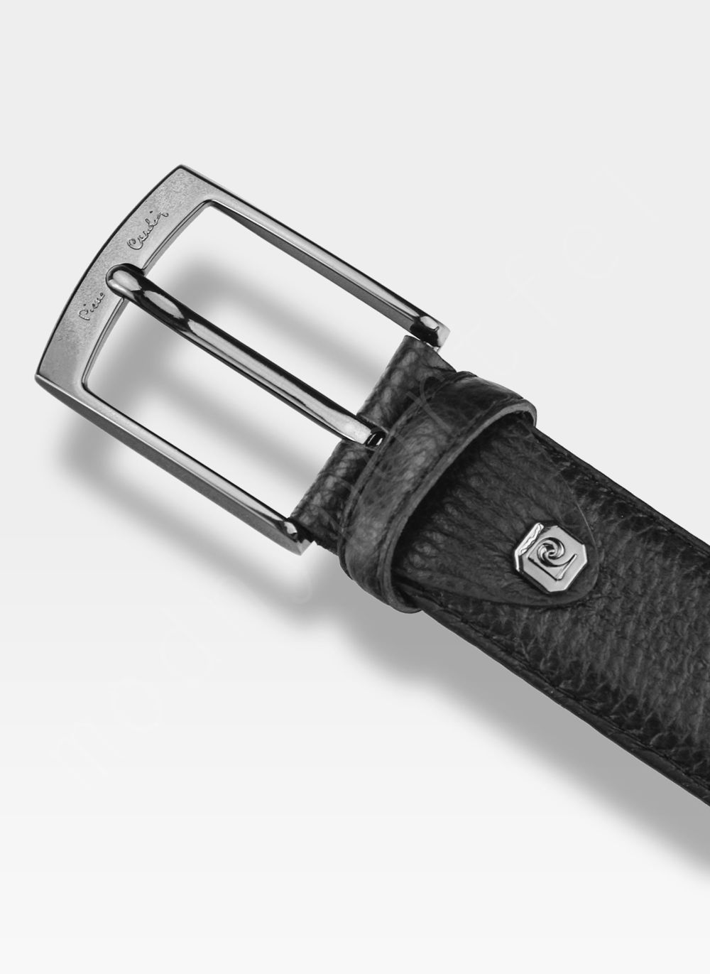 Vyriškas odinis diržas Pierre Cardin ROBO juodas D51