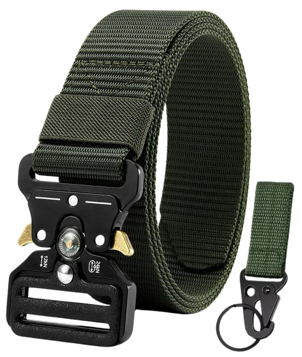 Vyriškas taktinis diržas V12, žalias D8