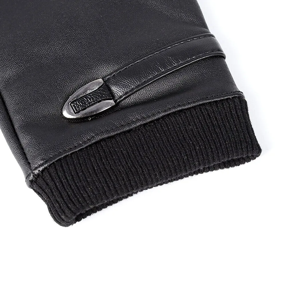 Vyriškos žieminės pirštinės S108, juodos