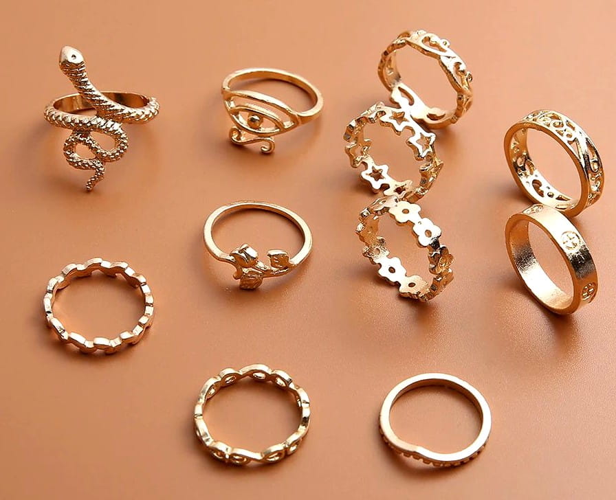 ŽIEDŲ RINKINYS B27