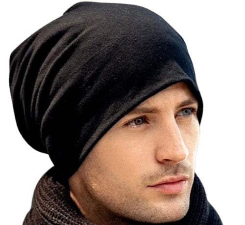 Žieminė kepurė vyrams FD62 juoda