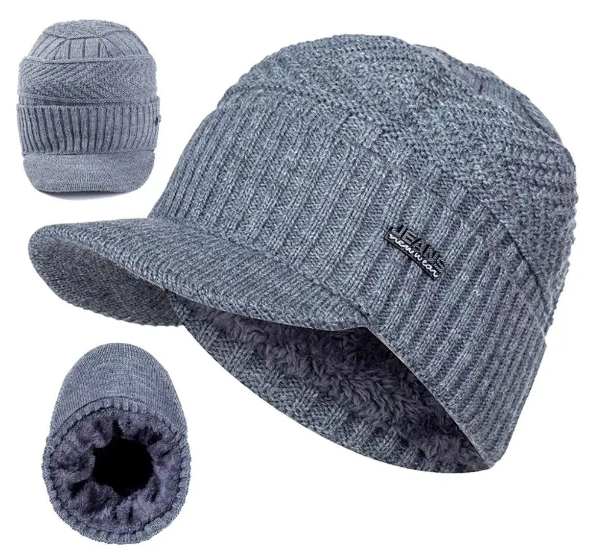 Žieminė šilta kepurė SD116 pilka