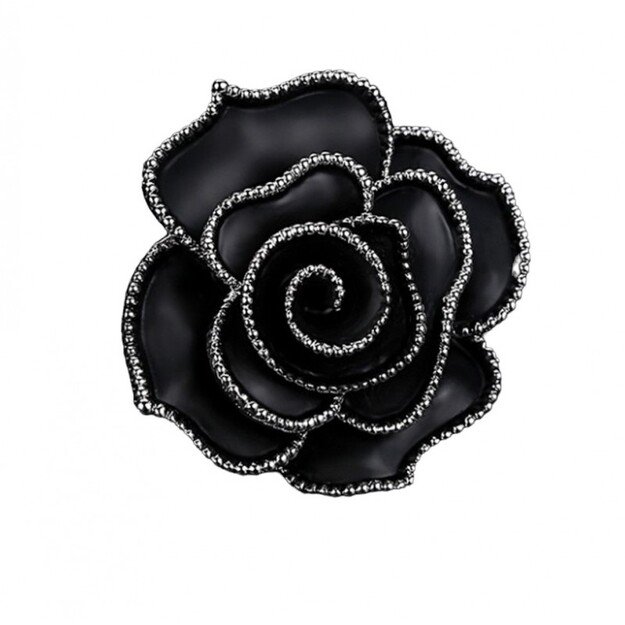 Dekoratyvinė sagė BLACK ROSE BZ120