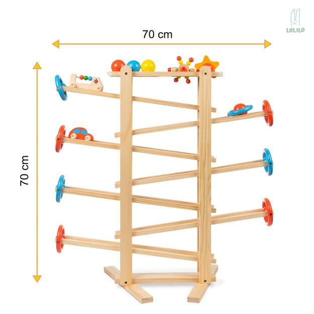 LULILO Medinis kamuolių takelis IRI 70cm XXL