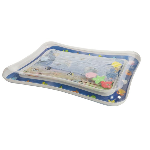 Vandens jutiklinis pūstas kilpų XXL 62x45 cm (Water Sensory Inflatable Mat for Infants XXL 62x45 cm)