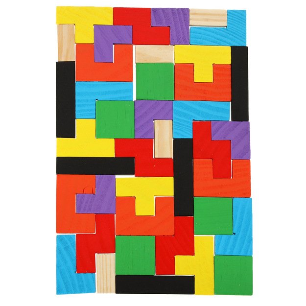 Puzzle iš medžio 