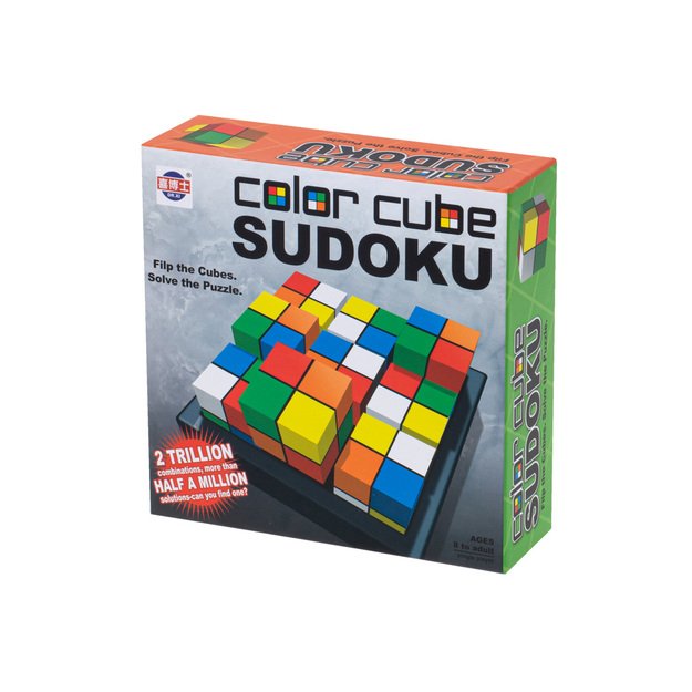 Sudoku kubų loginis galvosūkis