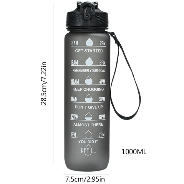 Gertuvė 1000ml K2, juoda