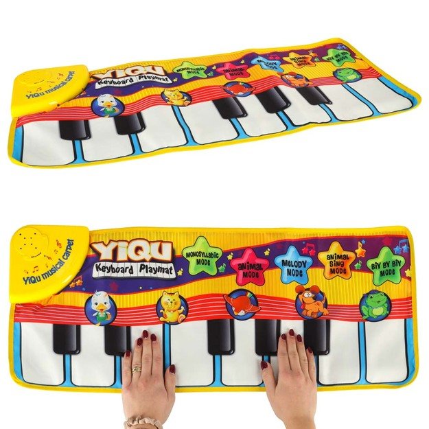 Mini pianino edukacinis kilimas 72x29cm