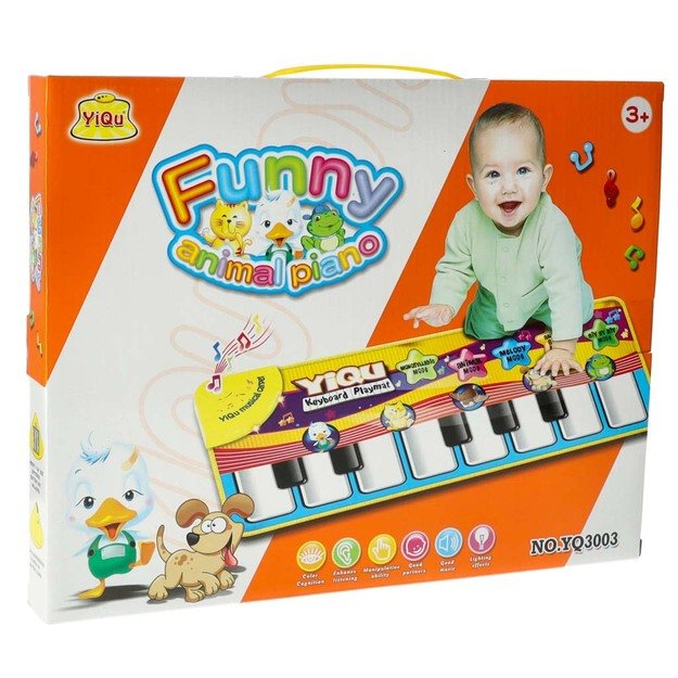 Mini pianino edukacinis kilimas 72x29cm