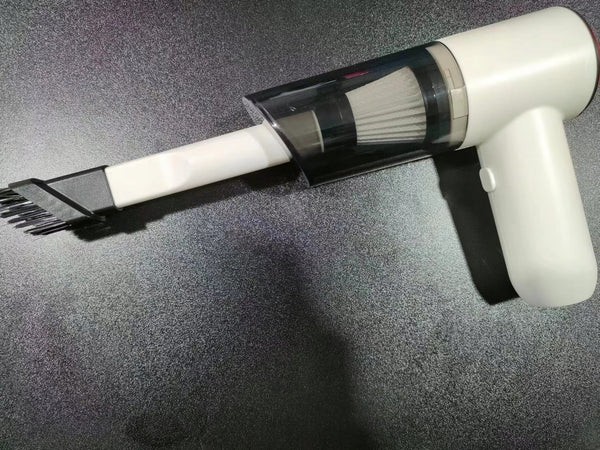 Automobilinis dulkių siurblys USB, galingas 120W, LED, 35kPa, kompaktiškas