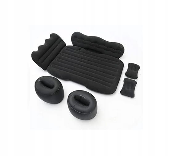 Automobilinis čiužinys, juodas, XL