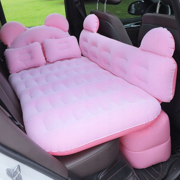 Automobilinis čiužinys, rožinis, XL