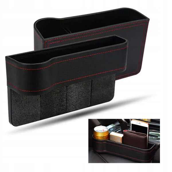 Automobilio odinis organizatorius puodeliui, telefonui ir raktams