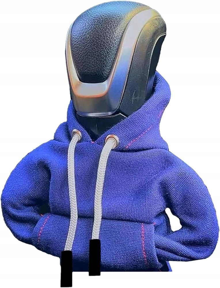 Pavarų perjungimo svirties dangtelis, mėlynas, universalus