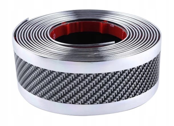 Universalus buferio lipdukas, baltas, 5cm x 1m, anglies