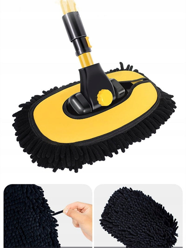 Automobilio langų valymo šepetys, minkštas, 3 įdėklai