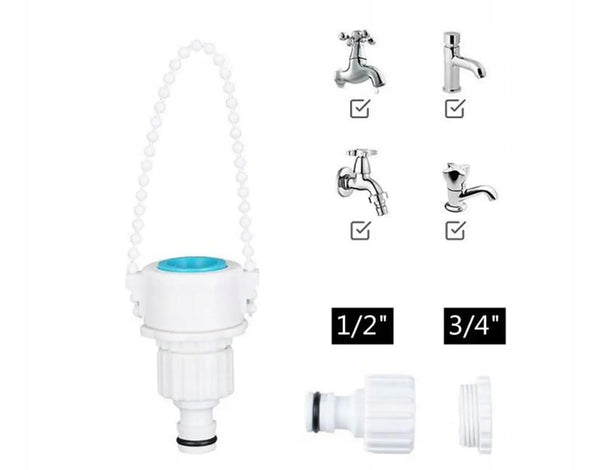 Automobilio šepetys, suktukas su skysčio dozatoriumi ir 5m žarna