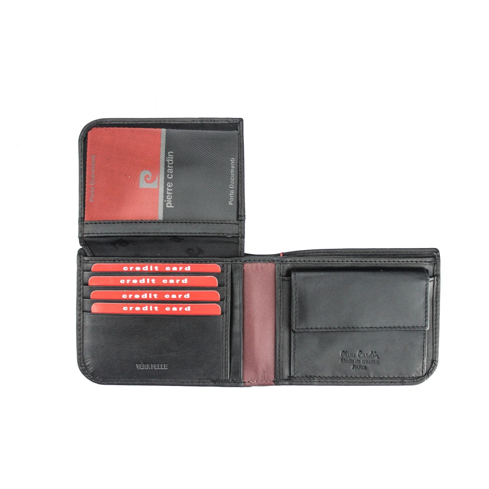Pierre Cardin TILAK35 8806 juoda piniginė czarny