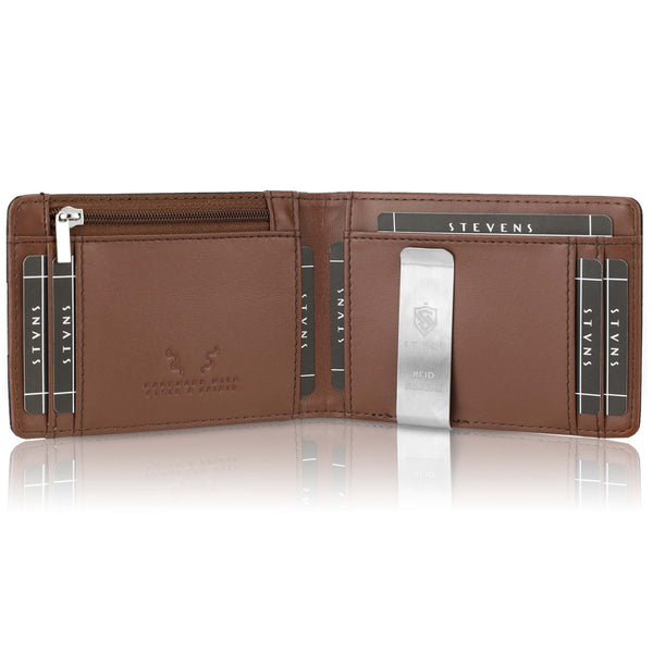 Vyriška plona piniginė, kortelių dėklas su RFID S22