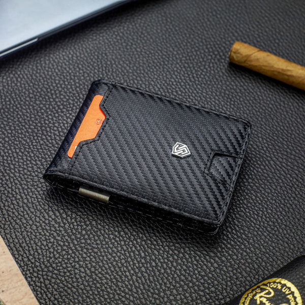 Vyriška plona piniginė, kortelių dėklas su RFID S25