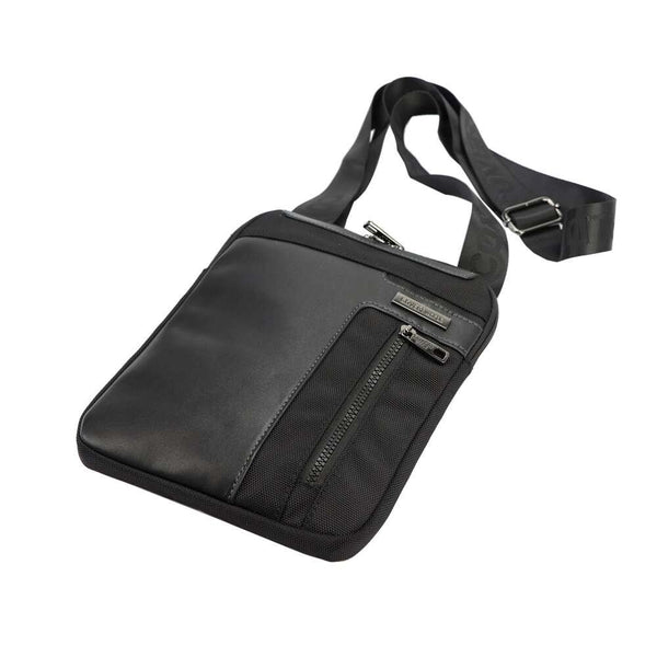 Vyriška juoda crossbody rankinė Coveri World CW2263 su reguliuojamu dirželiu