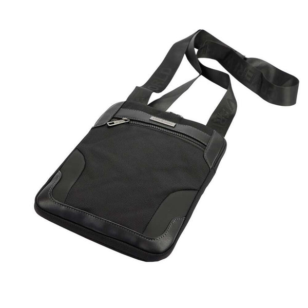 Vyriška juoda crossbody rankinė Coveri World CW2261 su reguliuojamu dirželiu