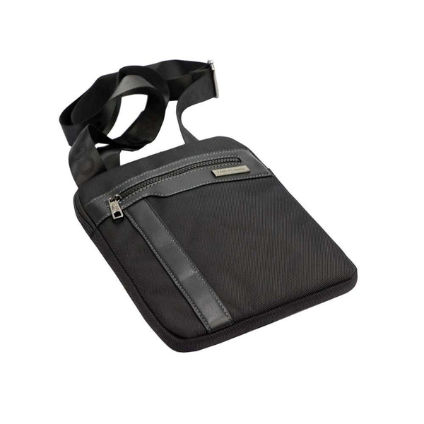 Vyriška juoda crossbody rankinė Coveri World CW2264, ekologiška oda, su reguliuojamu dirželiu