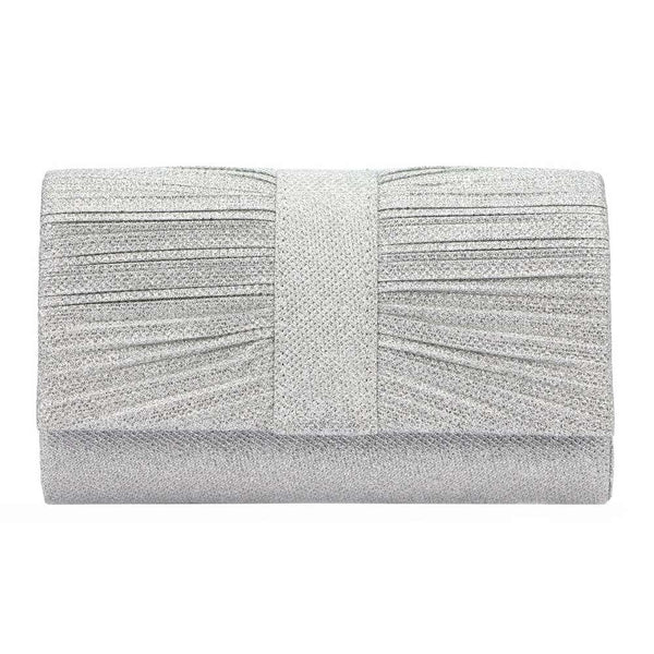 Moteriška sidabrinė eko odos crossbody rankinė Jessica A-2182