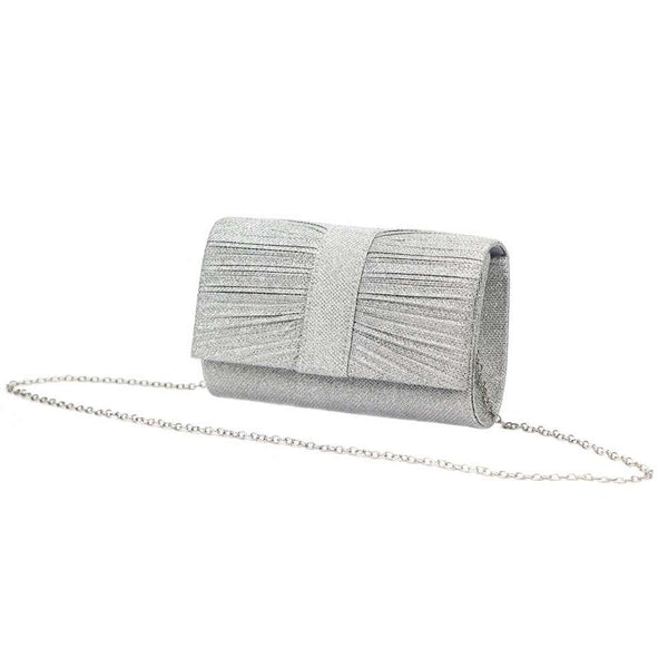 Moteriška sidabrinė eko odos crossbody rankinė Jessica A-2182