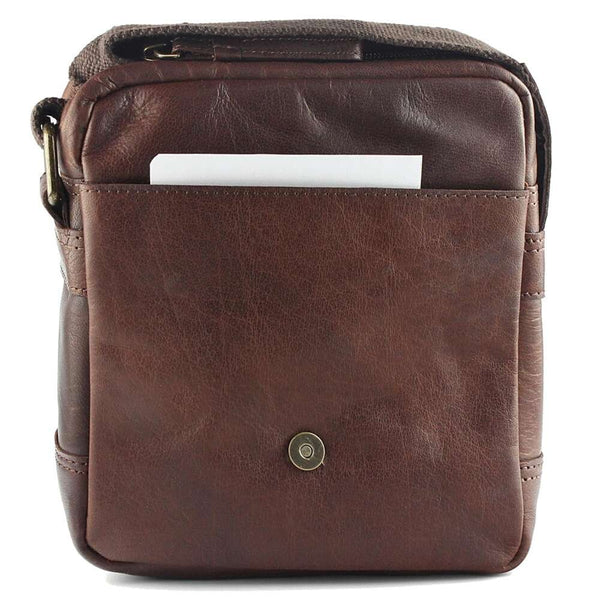 Vyriška odinė crossbody rankinė EL FORREST MB11-22, ruda
