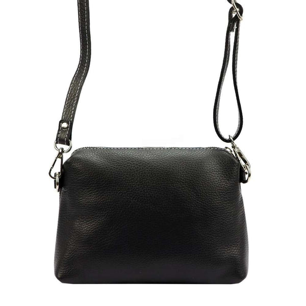 Moteriška odinė rankinė Patrizia 419-051, žalia, crossbody stiliaus