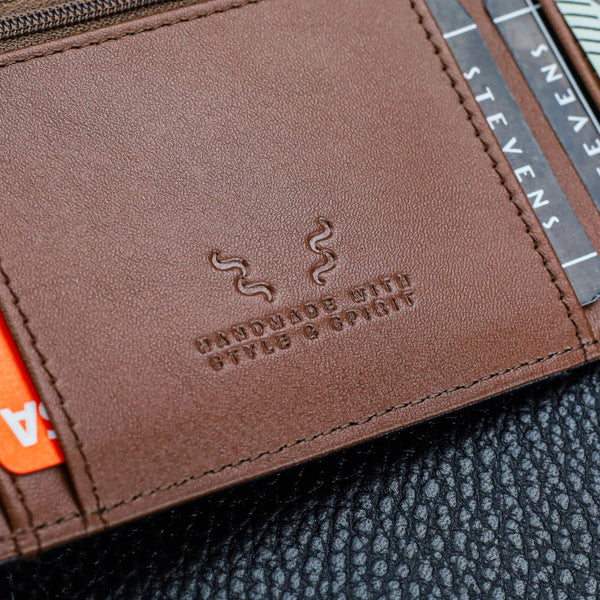 Vyriška plona piniginė, kortelių dėklas su RFID S22