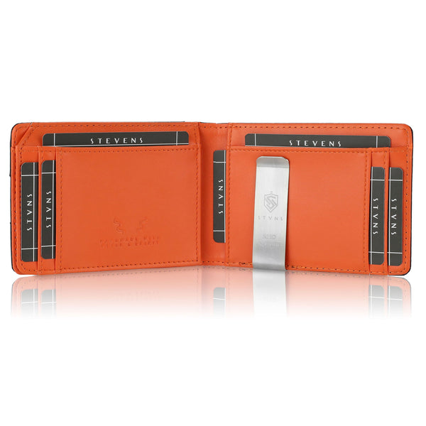 Vyriška plona piniginė, kortelių dėklas su RFID F02 S21