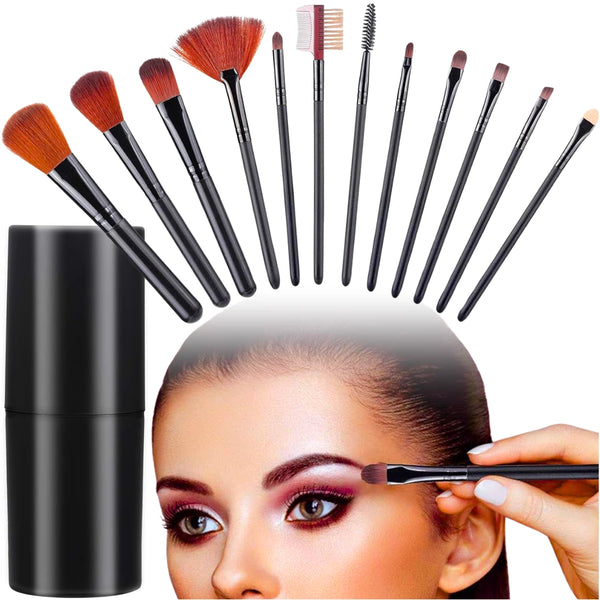 MAKIAŽO ŠEPETĖLIŲ RINKINYS 12 VNT.