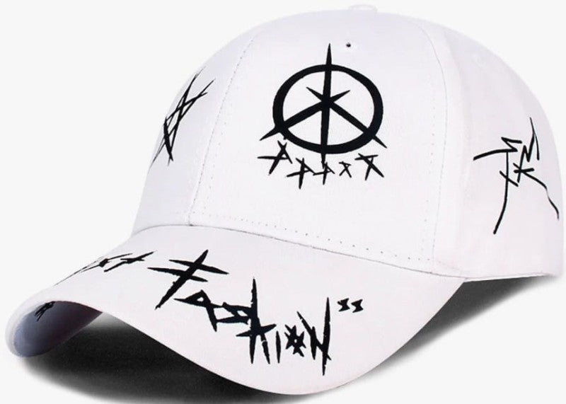 Unisex Graffiti Kepurė su Snapeliu