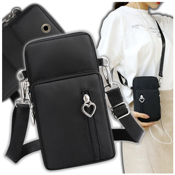 Maža rankinė moterims T72, juoda