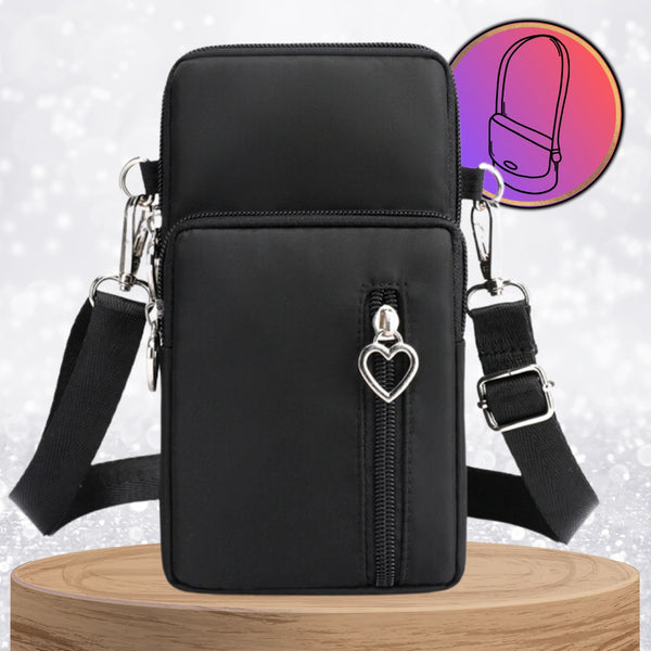 Maža rankinė moterims T72, juoda